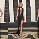 Illustration for article titled Metallic Gowns, Tons of Black and Icy Stares at Vanity Fair's Annual Oscars Afterparty
